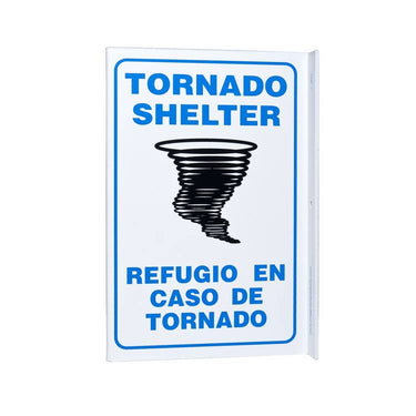 ZING Eco Safety L Sign, 11X8- Model 2623